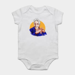 Sam Elliott - An illustration by Paul Cemmick Baby Bodysuit